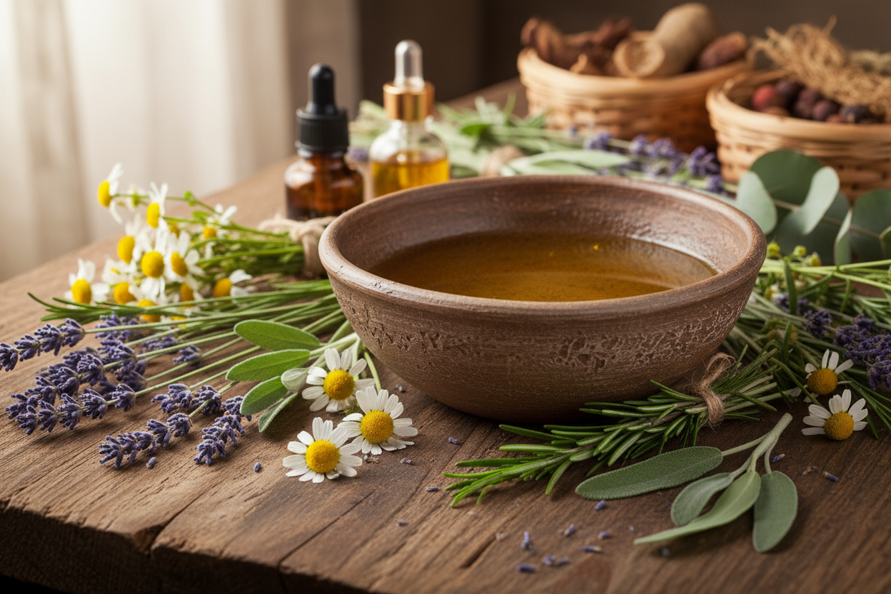 Huiles de soin et de massage