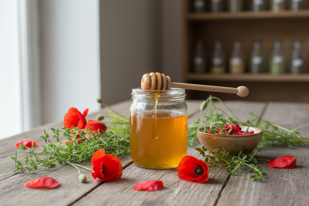 coquelit thym miel herboristerie